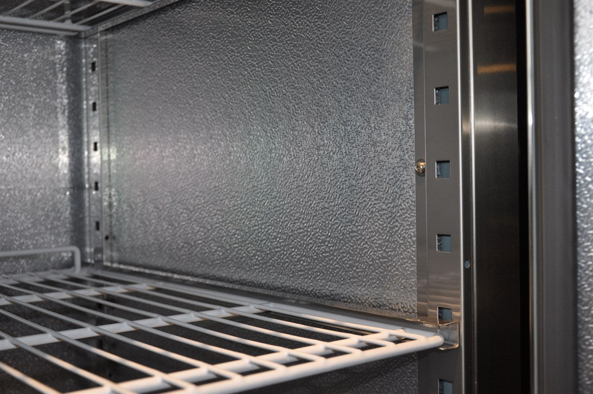 Réfrigérateur en acier inox+al 1200 L static — Combisteel 7450.0405