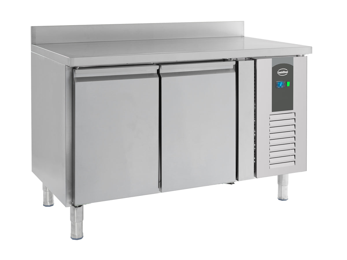 Table réfrigérée bord relevé 2 portes — Combisteel 7450.0780