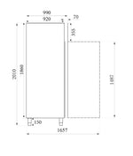 Congélateur pâtisserie — Combisteel 7450.1210