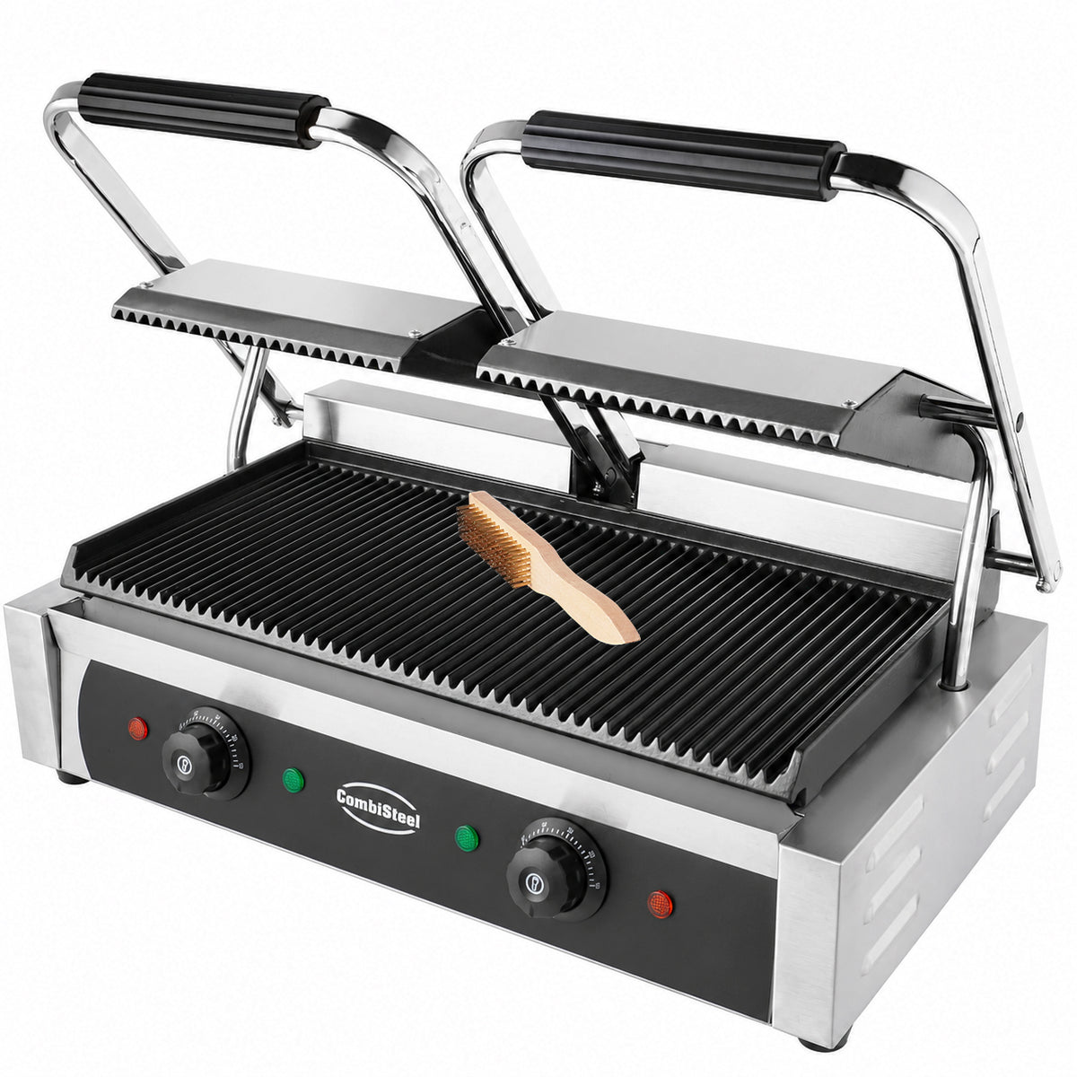 Grille de contact panini double — Combisteel 7455.0460