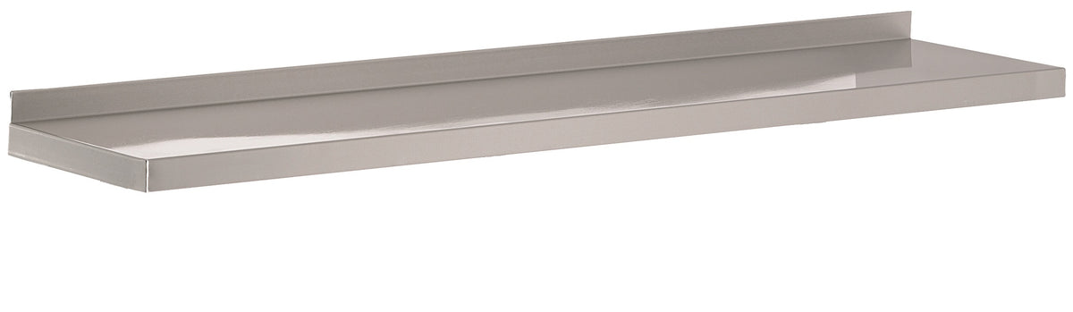 400 étagère murales en inox 1800 excl. consoles — Combisteel 7455.0595