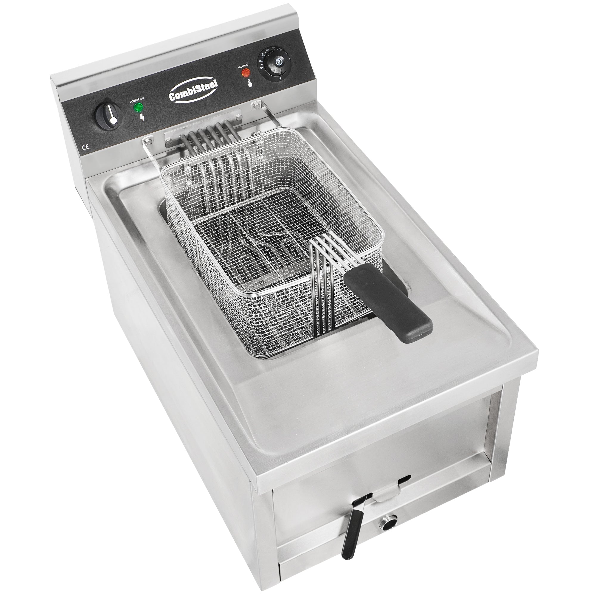 Friteuse posable électrique 1x12 L 6kw — Combisteel 7455.0930