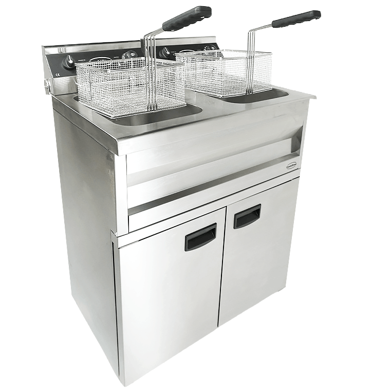 Friteuse électriques 2x9 L — Combisteel 7455.0985