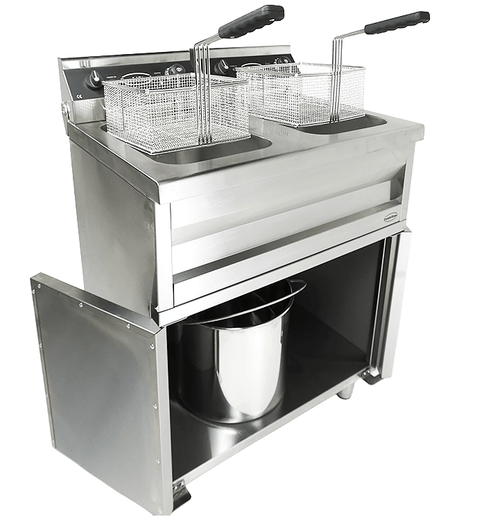 Friteuse électriques 2x9 L — Combisteel 7455.0985