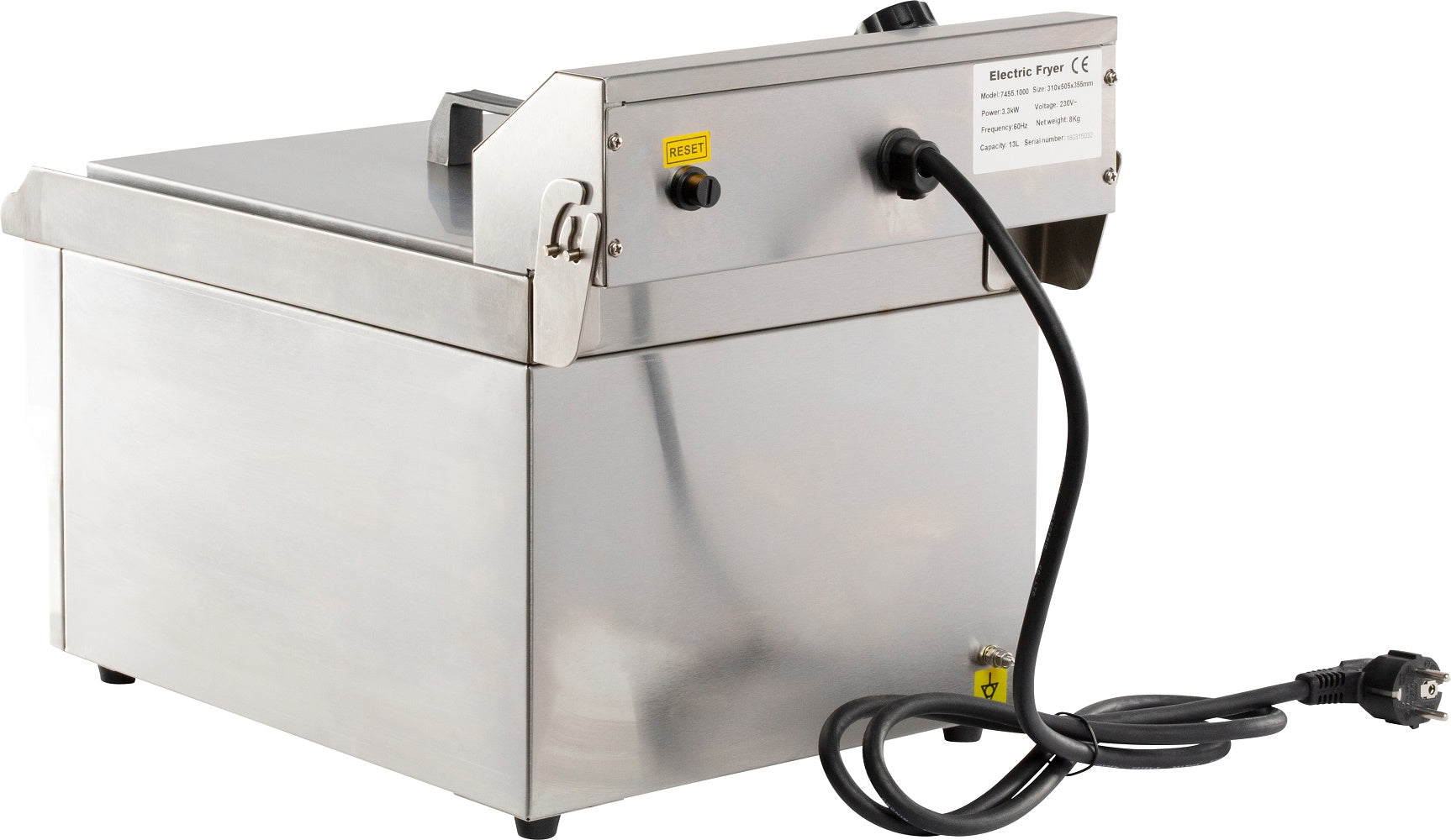 Friteuse posable électrique 1x8 L — Combisteel 7455.1000