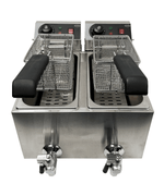 Friteuse posable électrique 2x4 L — Combisteel 7455.1002