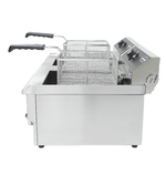 Friteuse posable électrique 2x10 L — Combisteel 7455.1007