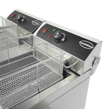Friteuse posable électrique 2x10 L — Combisteel 7455.1007