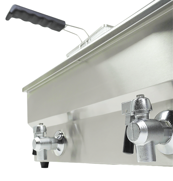 Friteuse posable électrique 2x10 L — Combisteel 7455.1007