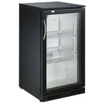 Arrière bar réfrigérée noir 1 porte — Combisteel 7455.1300