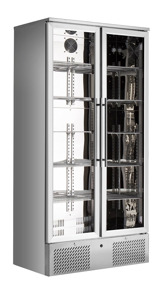 Réfrigérateur de bar haute 458 L inox — Combisteel 7455.1360
