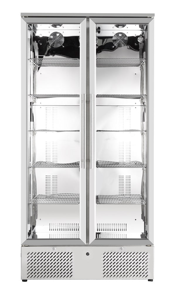 Réfrigérateur de bar haute 458 L inox — Combisteel 7455.1360