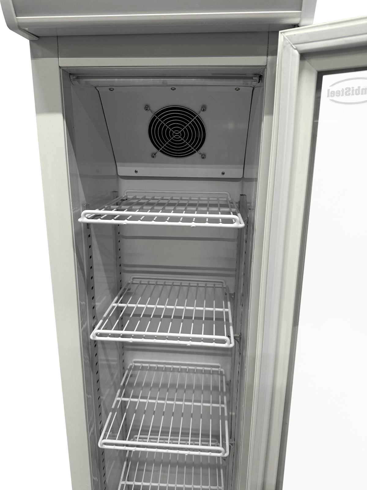 Réfrigérateur porte en verre étroit — Combisteel 7455.1385