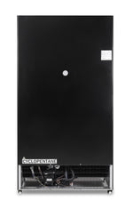 Réfrigérateur avec portes coulissantes en verres bez-780 sl noir — Combisteel 7455.1398