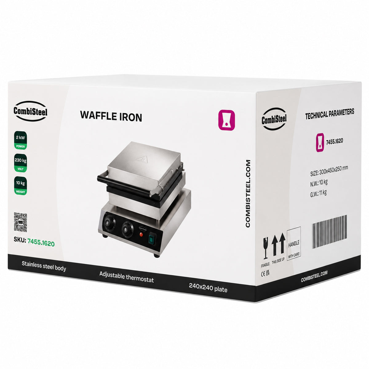 Appareil à gaufre — Combisteel 7455.1620