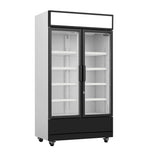 Réfrigérateur 2 portes en verre fcu-750 — Combisteel 7455.2105