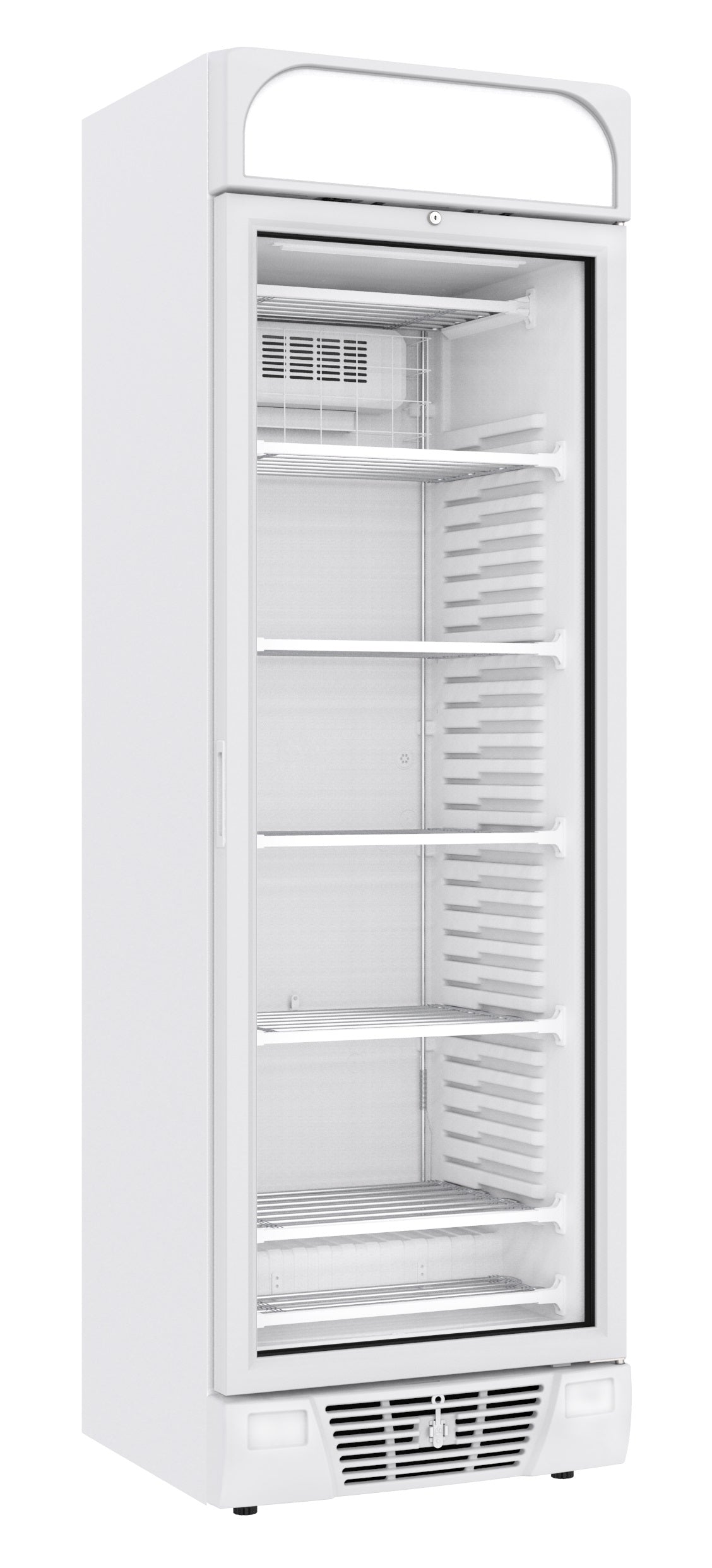 Congélateur 1 porte en verre 382 L — Combisteel 7464.0055