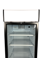 Réfrigérateur 1 porte en verre sens ouverture porte gauche — Combisteel 7464.0088
