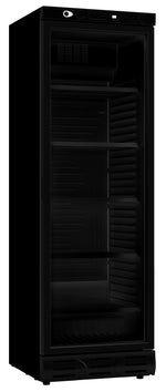 Réfrigérateur 1 porte en verre 382 L noir sans canopy — Combisteel 7464.0094