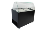 Vitrine à creme glacée java noir 8x5 L — Combisteel 7472.0129