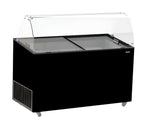 Vitrine à creme glacée tenerife noir 10x5 L — Combisteel 7472.0134