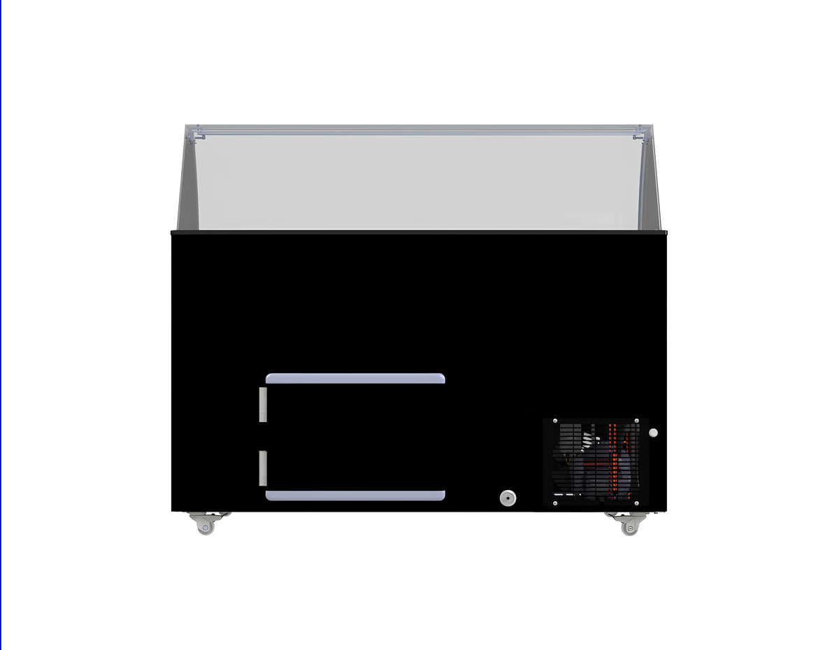 Vitrine à creme glacée tenerife noir 10x5 L — Combisteel 7472.0134
