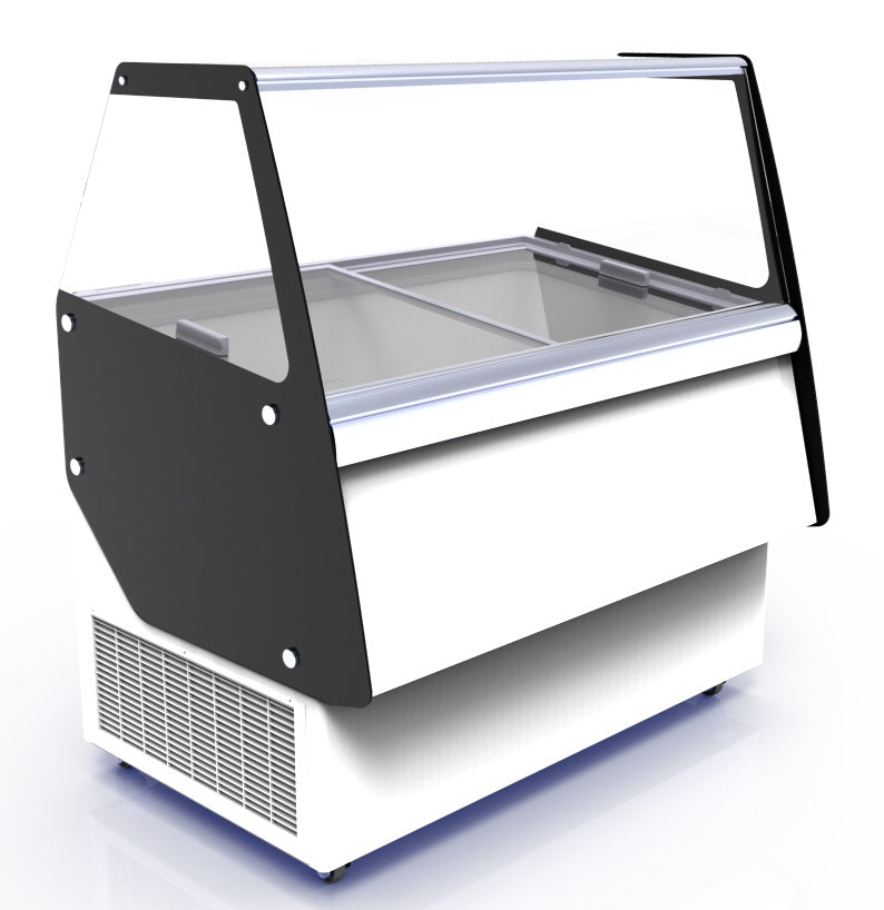 Vitrine à creme glacée ibiza 8x5 L — Combisteel 7472.0140