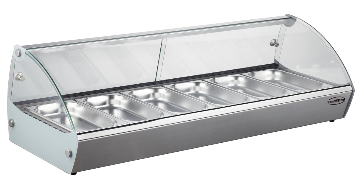 Vitrine chauffante 6 1/3 GN — Combisteel 7487.0140