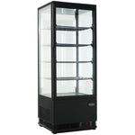 Vitrine réfrigératée 98 L noir — Combisteel 7487.0180
