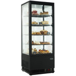 Vitrine réfrigératée 98 L noir — Combisteel 7487.0180