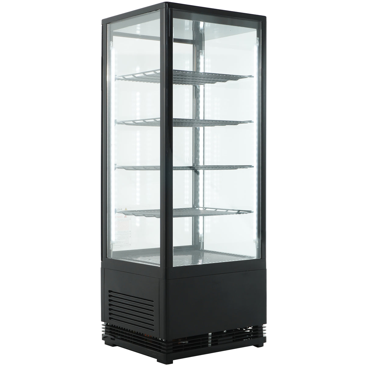 Vitrine réfrigératée 98 L noir — Combisteel 7487.0180