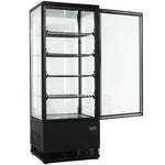 Vitrine réfrigératée 98 L noir — Combisteel 7487.0180