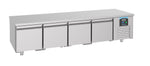 Table réfrigérée 600 haute 4 portes — Combisteel 7489.5082