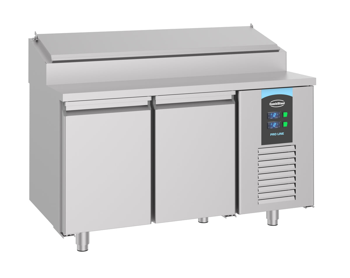 Saladette 2 portes 7x 1/3gn récipient — Combisteel 7489.5140