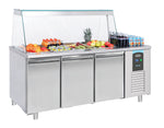 Saladette 3 portes 4x 1/1gn récipient — Combisteel 7489.5155