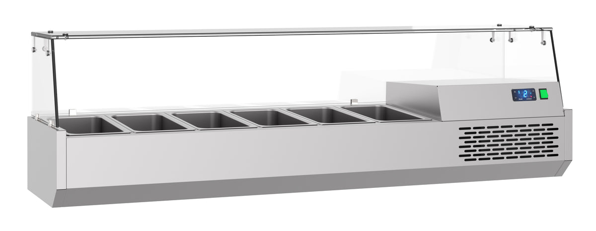 Puits réfrigératée 6x 1/3 GN — Combisteel 7489.5240