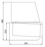 Puits réfrigératée 10x 1/3 GN — Combisteel 7489.5245