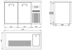 Refroidisseur de bière 2 portes 1r — Combisteel 7489.5310