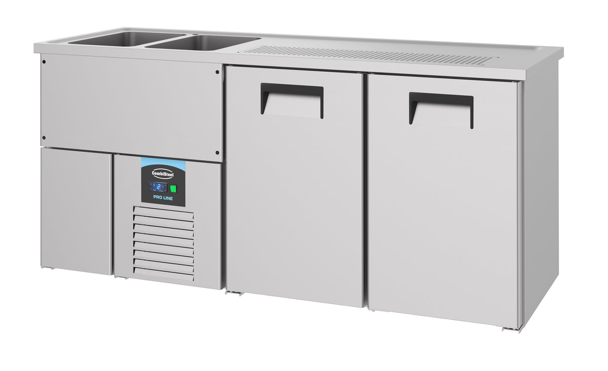 Refroidisseur de bière 2 portes 2 L — Combisteel 7489.5325