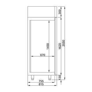 Réfrigérateur de Conservation de Chocolat – 700 L – COMBISTEEL