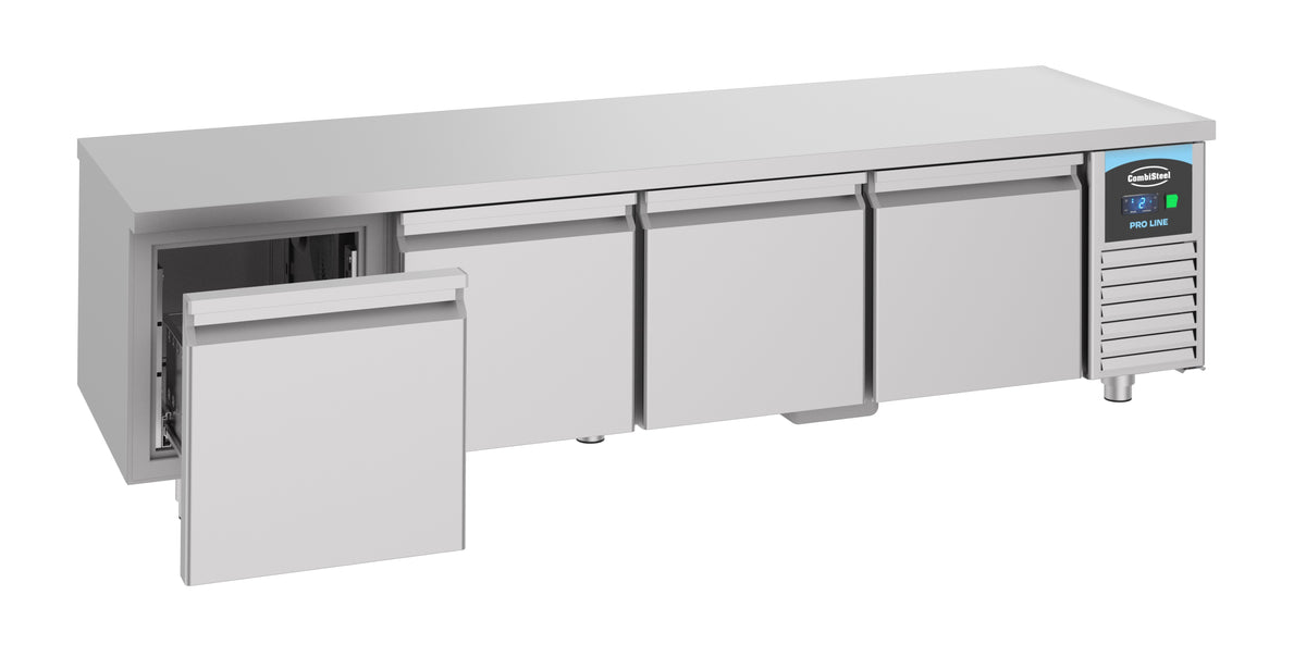 Table réfrigérée 600 haute 4 tiroirs — Combisteel 7489.5482