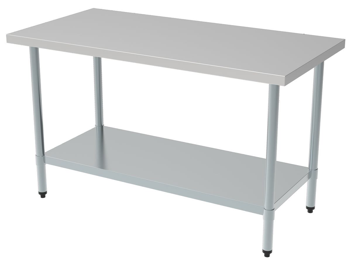 700 plan de travail étagère démontable 1200 — Combisteel 7490.0035