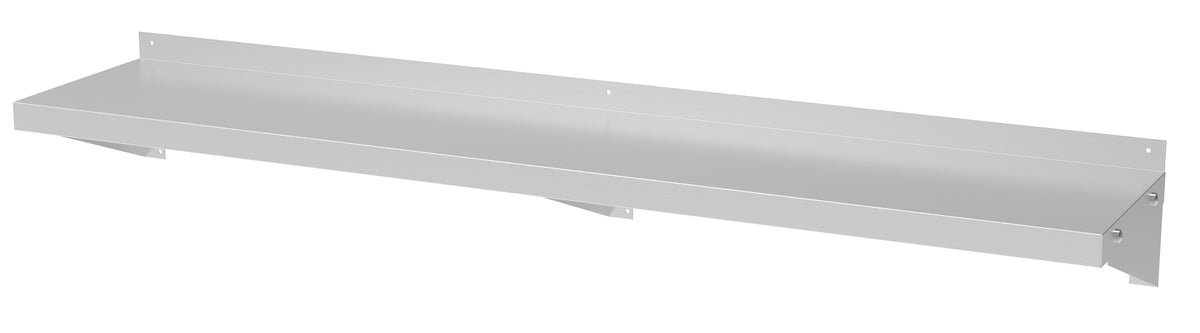 400 étagère murales en inox 1600 incl. consoles — Combisteel 7490.0220