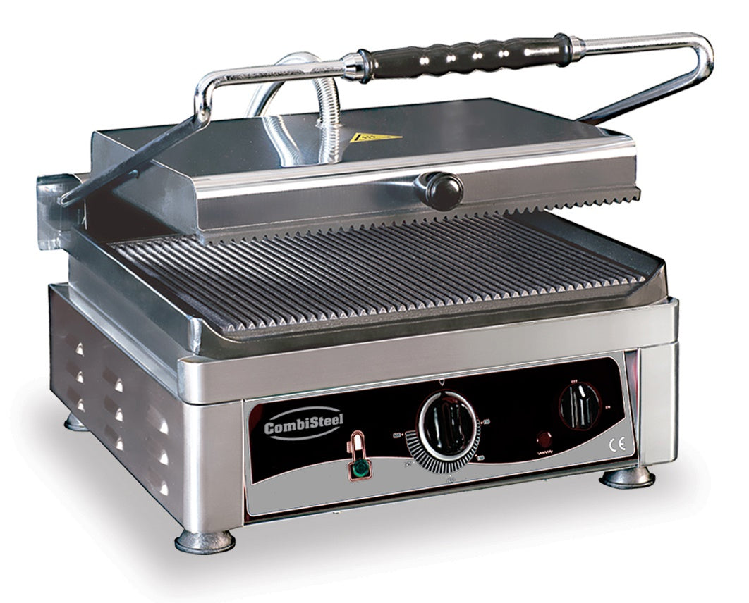 Grille de contact panini rainuré — Combisteel 7491.0020