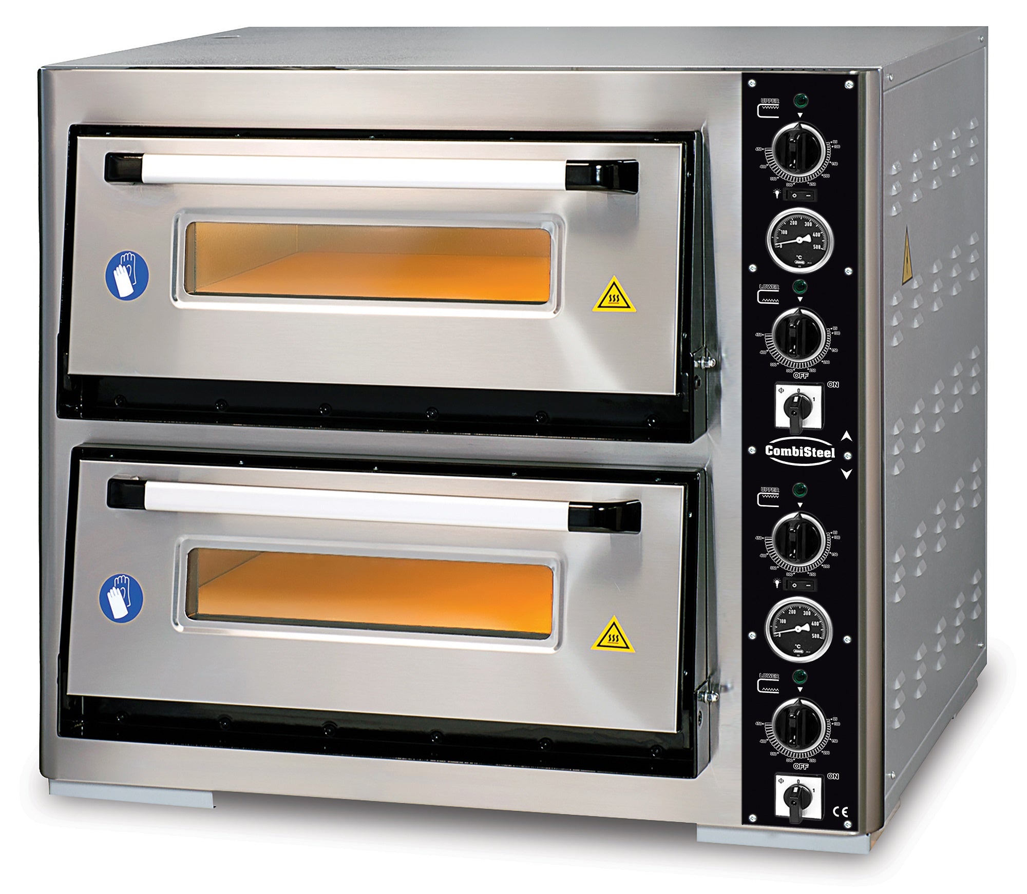 Elec. four à pizza double 2 x 4 — Combisteel 7491.1020