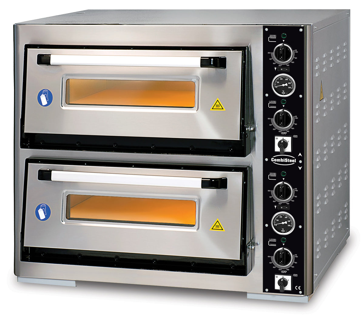 Elec. four à pizza double 2 x 4 — Combisteel 7491.1020