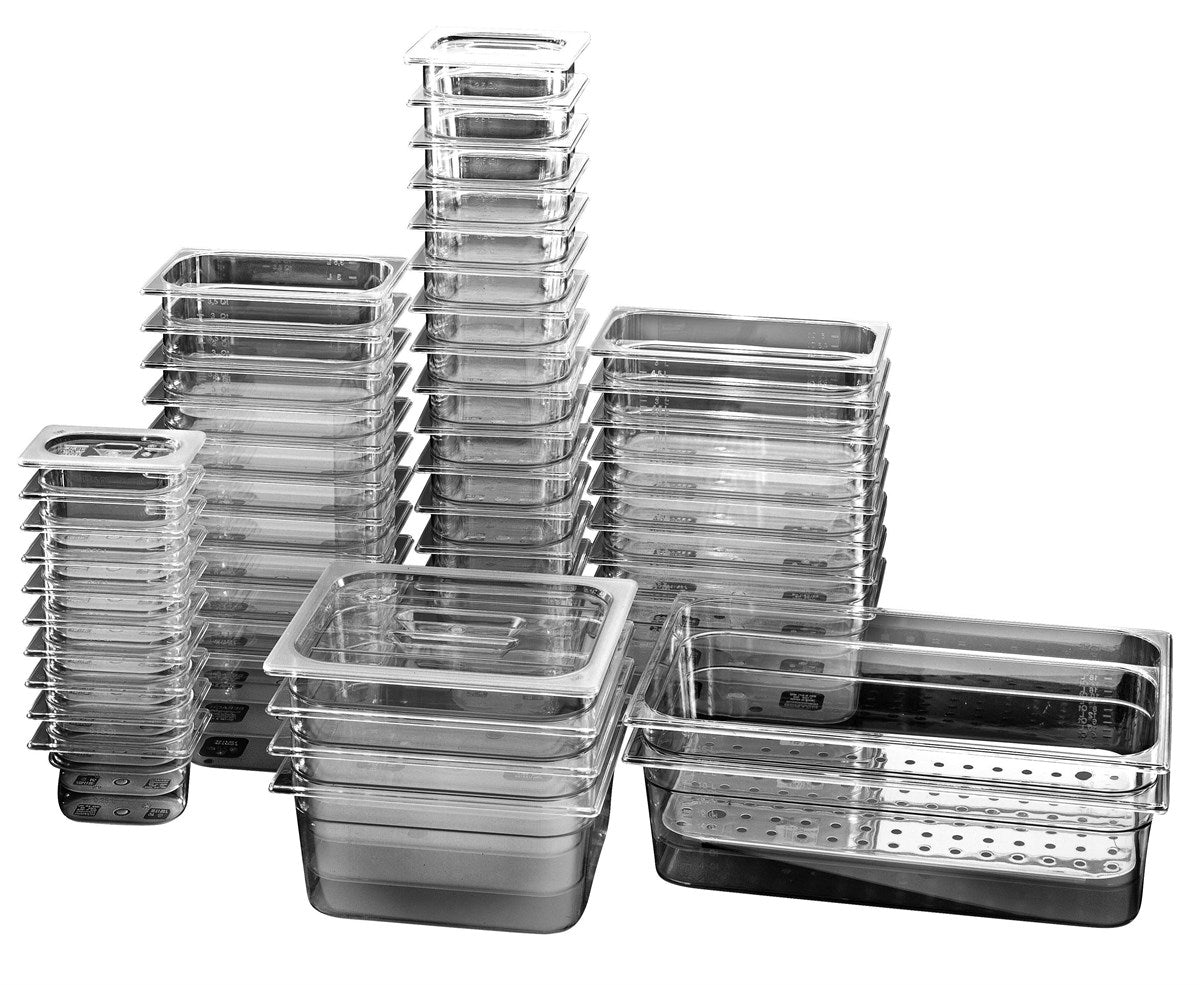 GN récipient polycarbonate 1/1gn-100mm — Combisteel 7493.0165