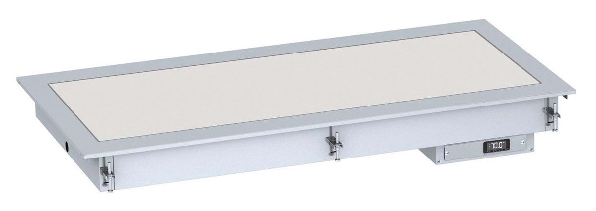 Drop-in plaque chauffante vitrocéramique 4/1 - blanc — Combisteel 7495.0255