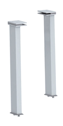 2 supports pour verre courbé — Combisteel 7495.0495