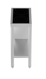 Cuisinière à induction 2 zones avec essous ouvert — Combisteel 7505.0030